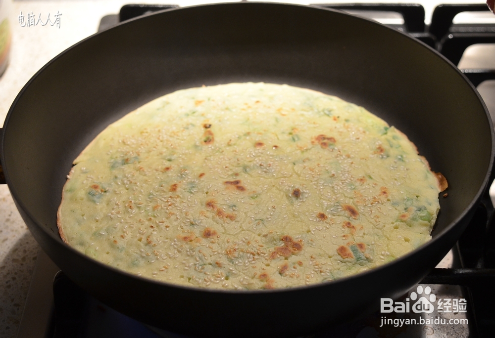 系列美食：[91]葱油蛋饼夹牛油果