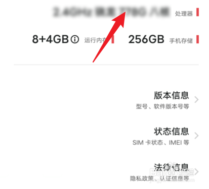 iqooneo6处理器怎么查看