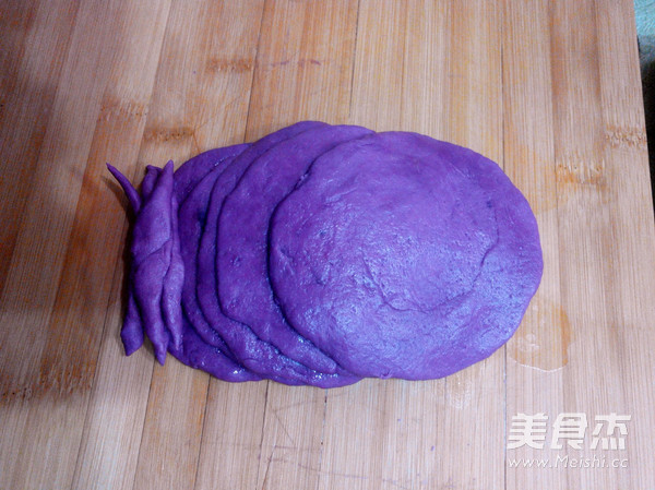 紫薯玫瑰花卷