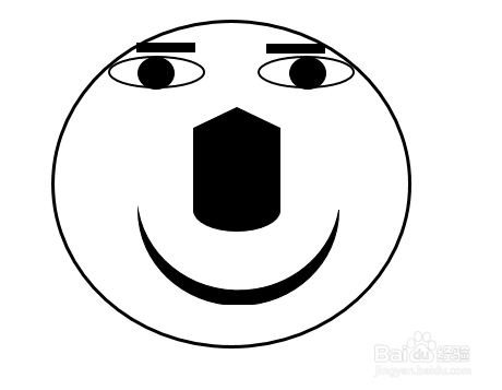 如何使用Word制作婴儿用的太阳人脸型视觉图片？