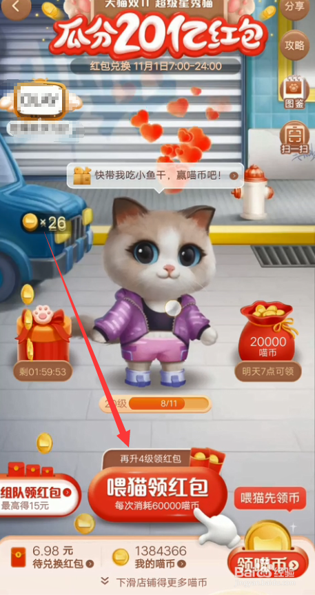 双十一猫猫战队攻略