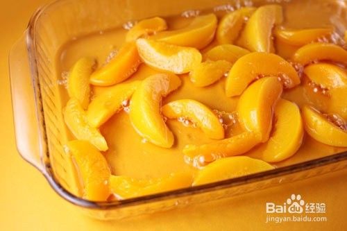 如何做水果蛋糕—桃子蛋糕