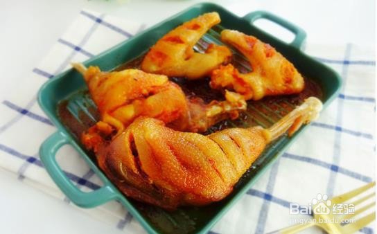 烤鸡腿的做法