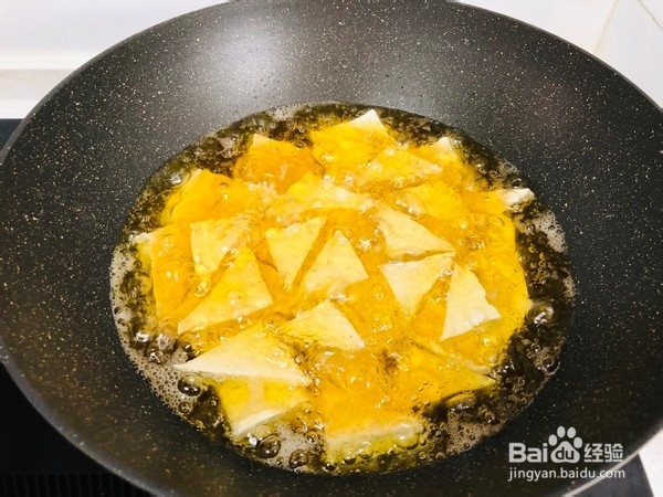 红烧三角豆腐