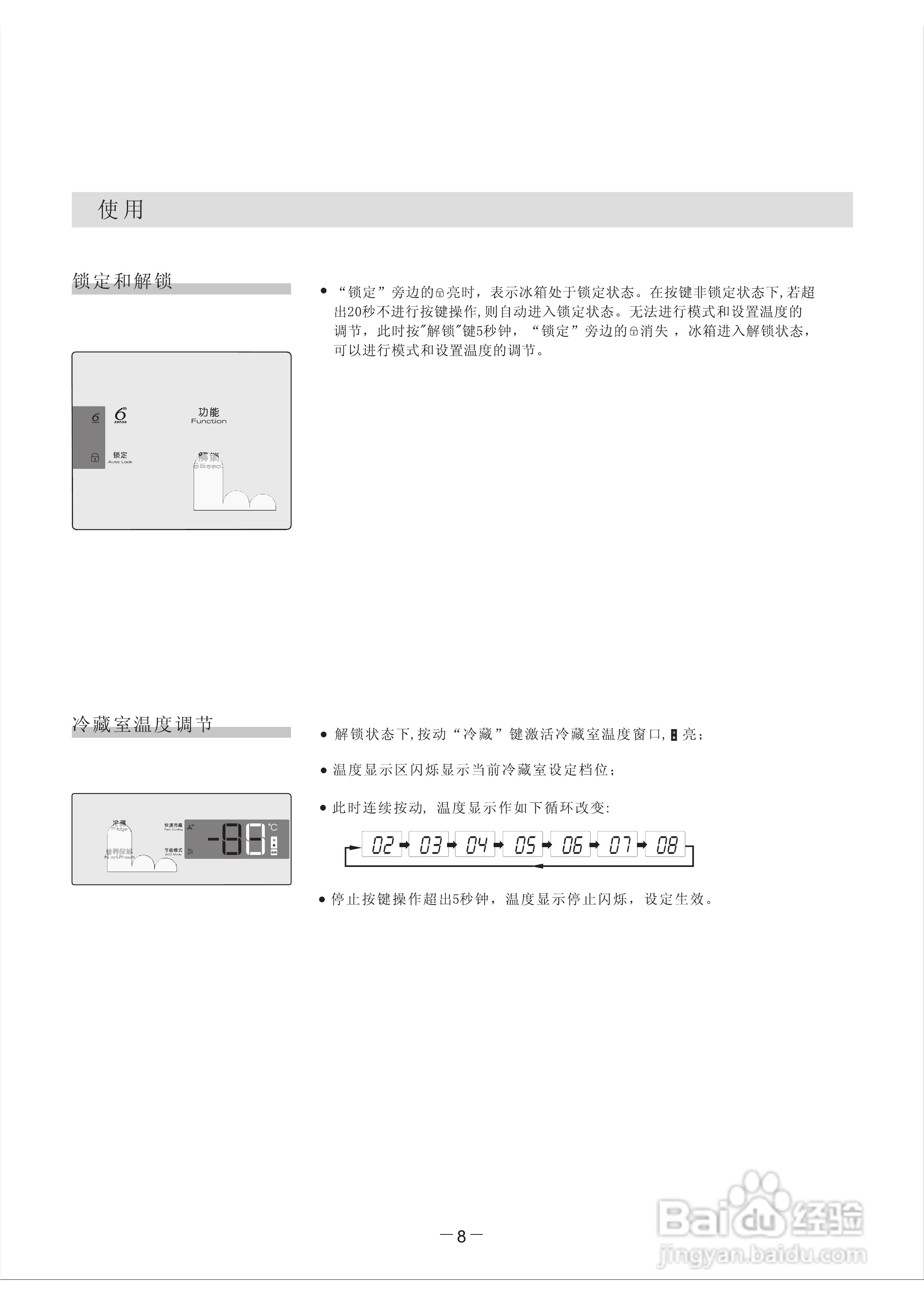 惠而浦BCD-202E3VSC电冰箱说明书:[2]