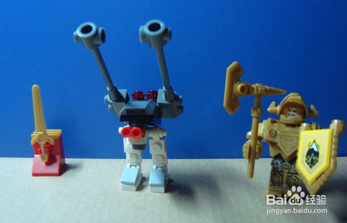 积木场景搭建之机器人与未来骑士