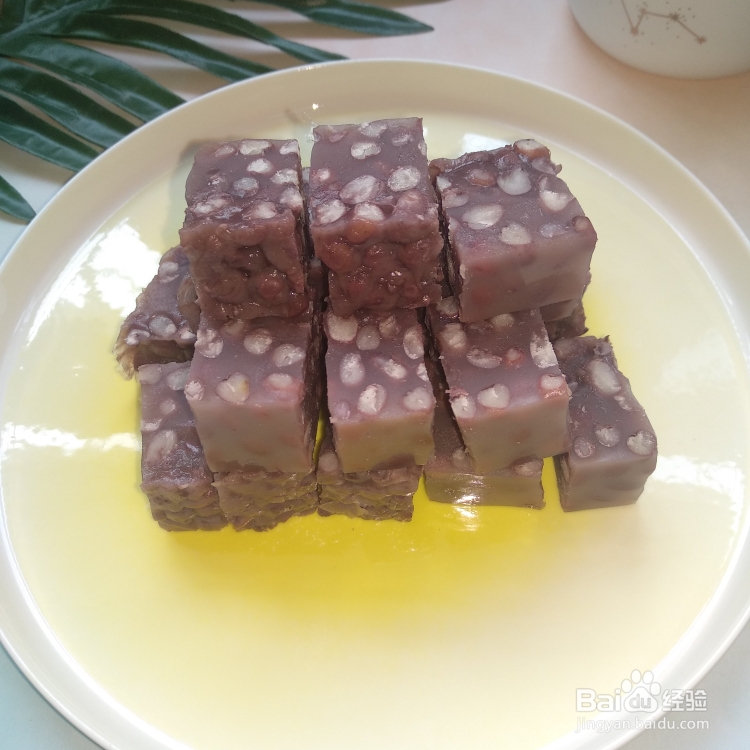 心心念念的红豆凉糕