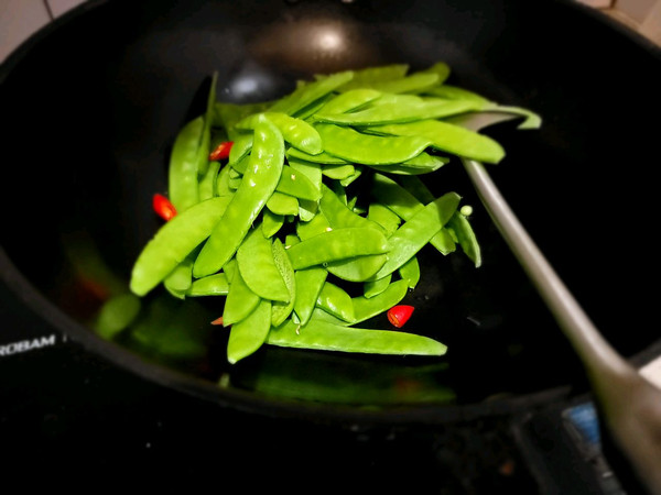 懒人清炒荷兰豆