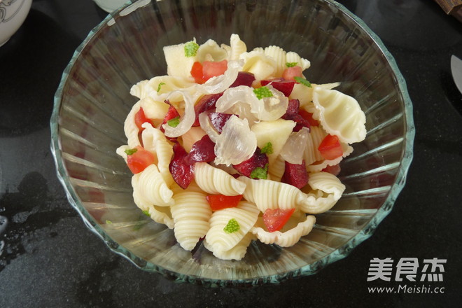 鸡尾酒杂果冷面