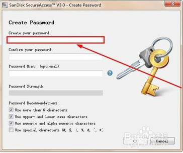 SanDisk SecureAccess闪迪加密软件使用方法
