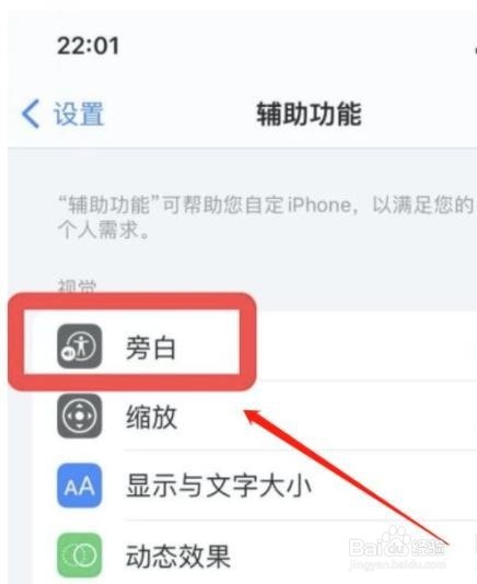 苹果手机如何设置单一导览样式