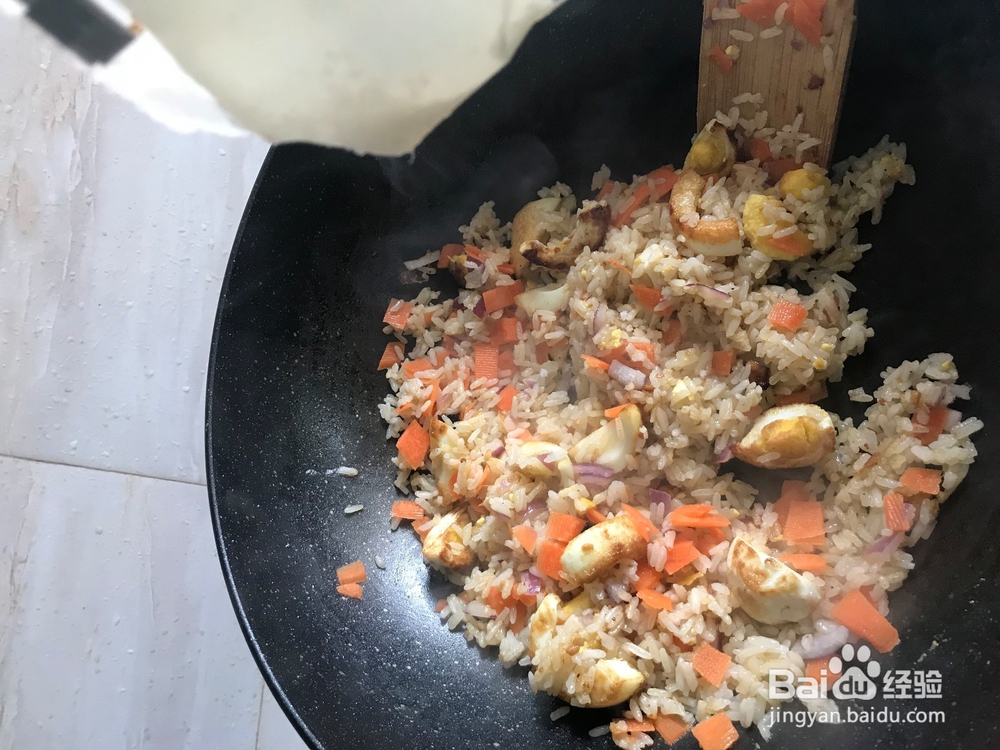 鸡蛋炒饭新做法,超级好吃