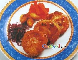 炸猪肉饼做法介绍
