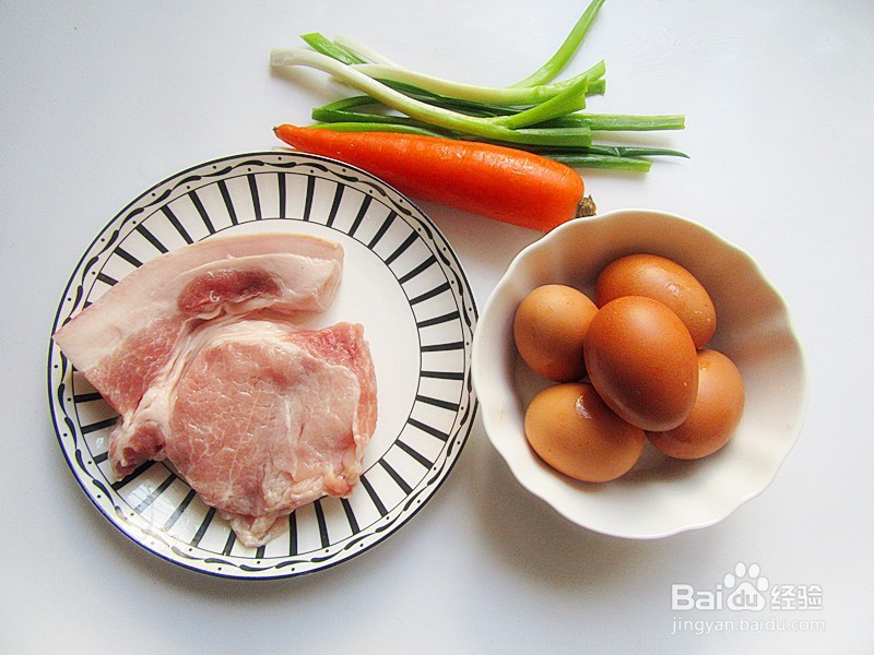 宝宝辅食-肉饼蒸蛋
