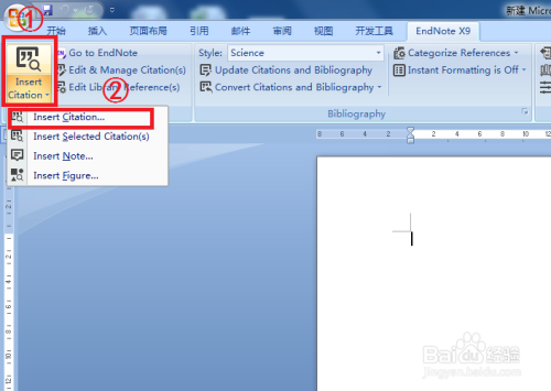 endnotex9使用教程