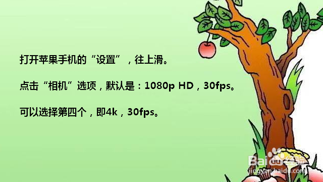 苹果拍视频不清晰怎么办 苹果视频分辨率怎么调
