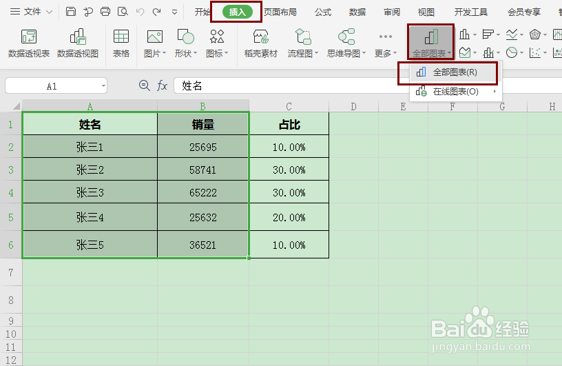 如何用Excel制作柱状图