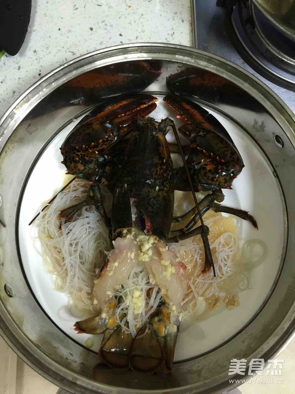 蒜蓉粉丝蒸龙虾