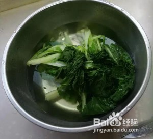 食补养生小白菜拌粉条