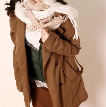 献给美女——近百种围巾的系法和搭配