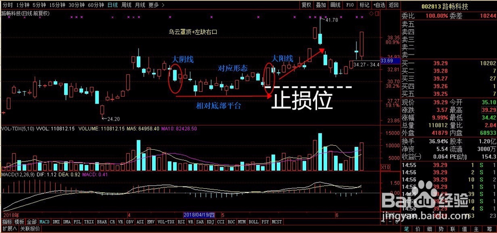 孤岛晨星形态选股,买了时间到了自然有收获