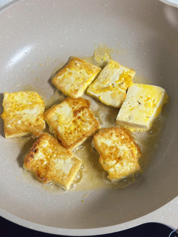 腐竹虾仁豆腐煲