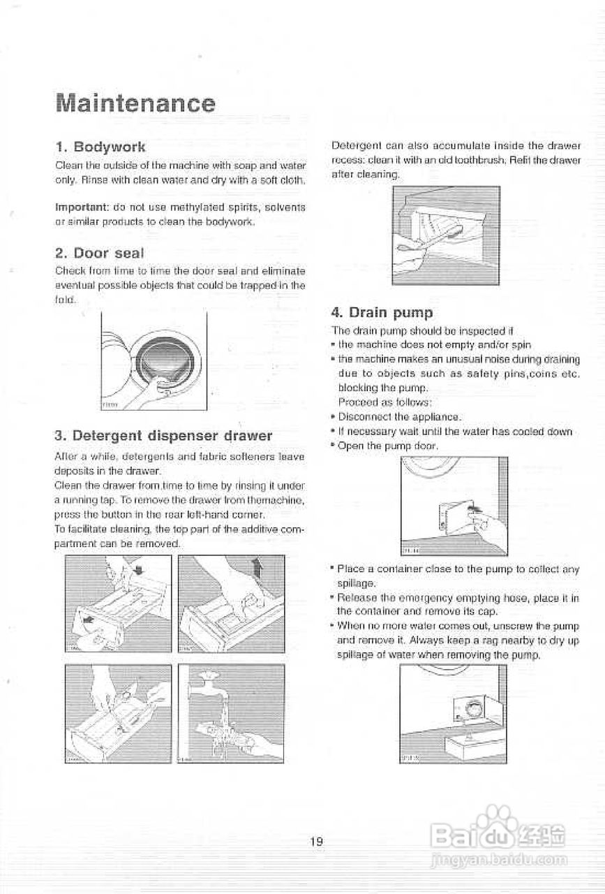 伊莱克斯EW-660S全自动滚筒洗衣机使用说明书:[5]