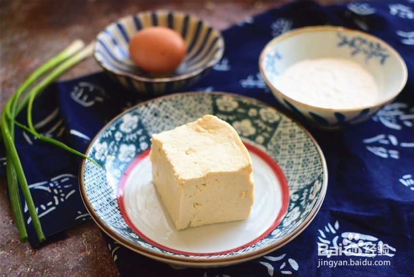 自制鸡蛋豆腐饼