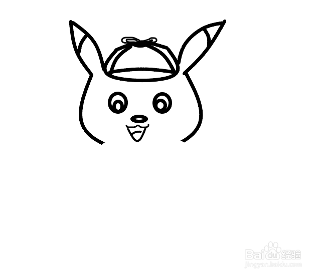 大侦探皮卡丘怎么画？