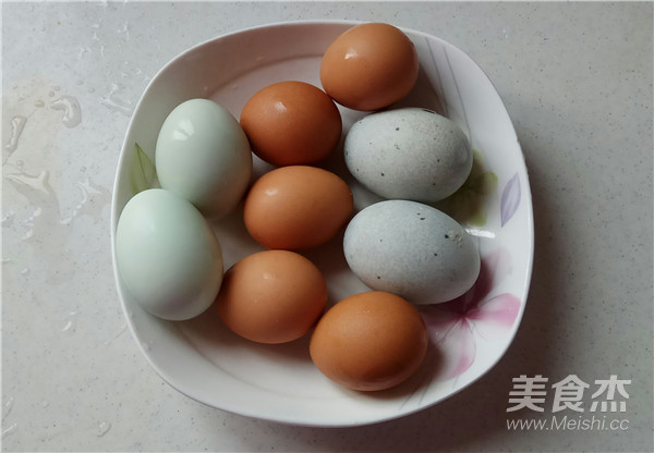 三色蛋的家常做法