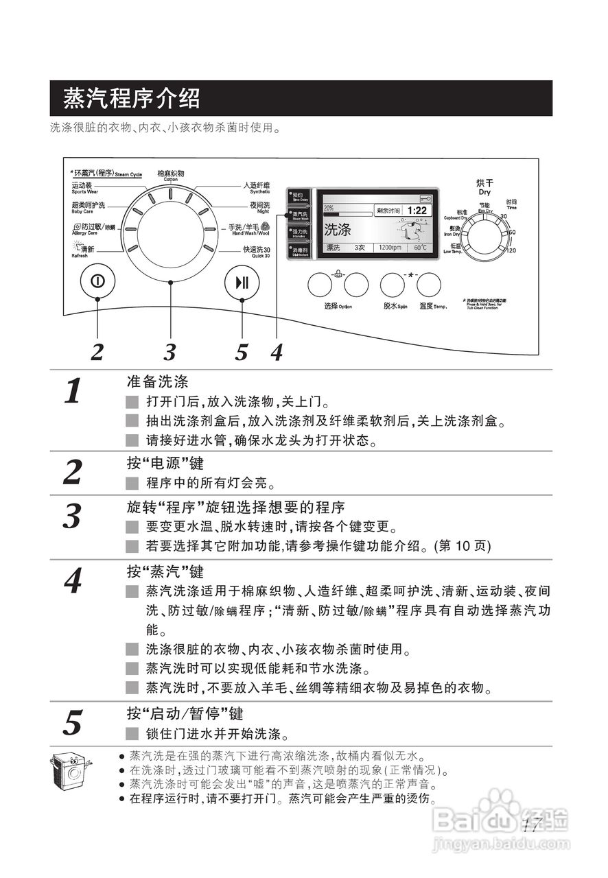 LG WD-A12250DS洗衣机使用说明书:[2]