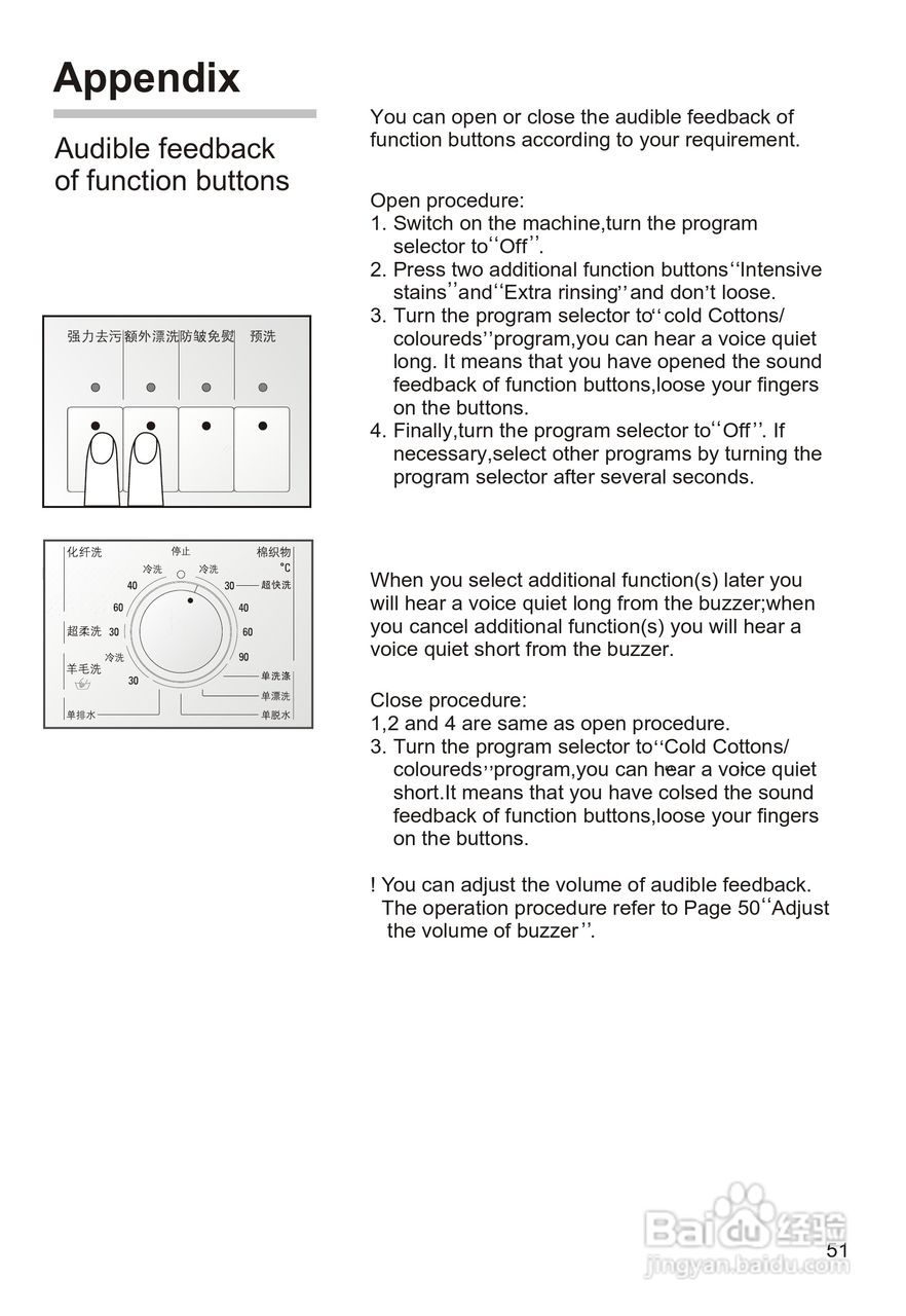 西门子SILVER3208XS 洗衣机说明书:[6]