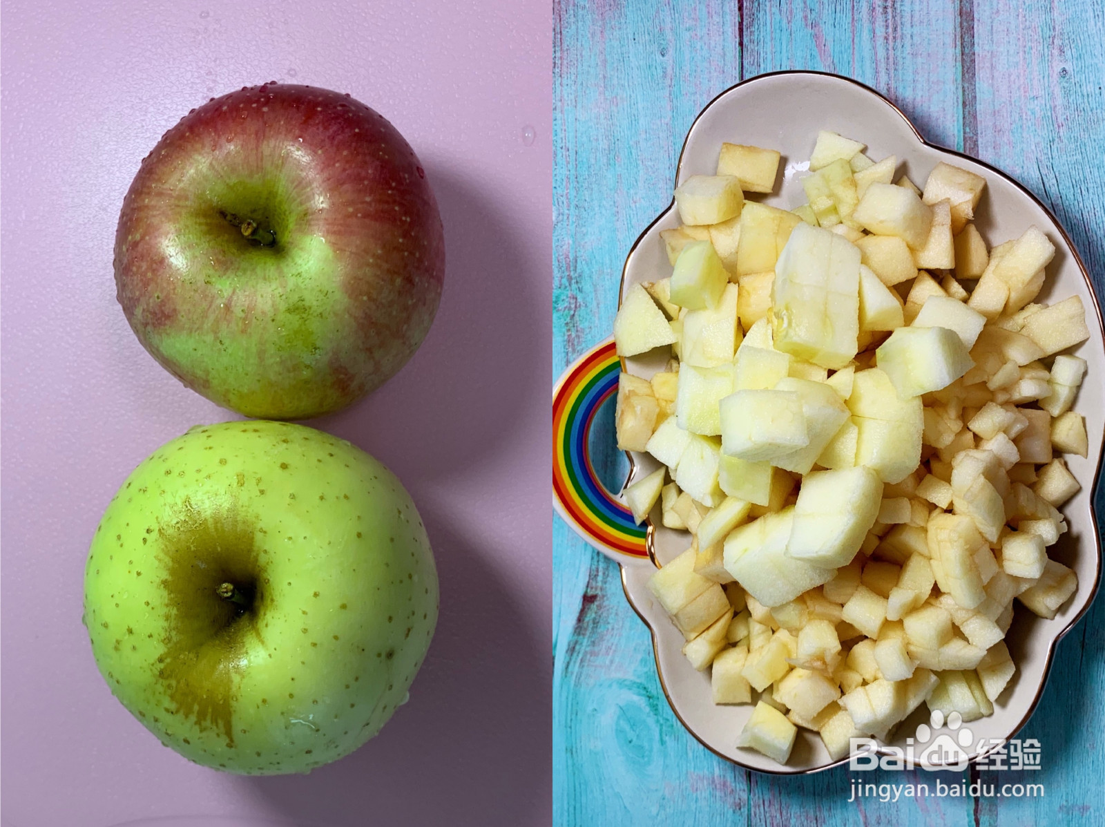 手抓饼苹果派的做法