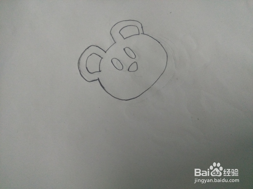 简笔画如何画小熊