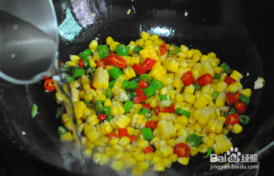 青辣椒炒玉米怎么做呢？