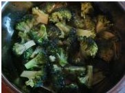 美食素炒西兰花