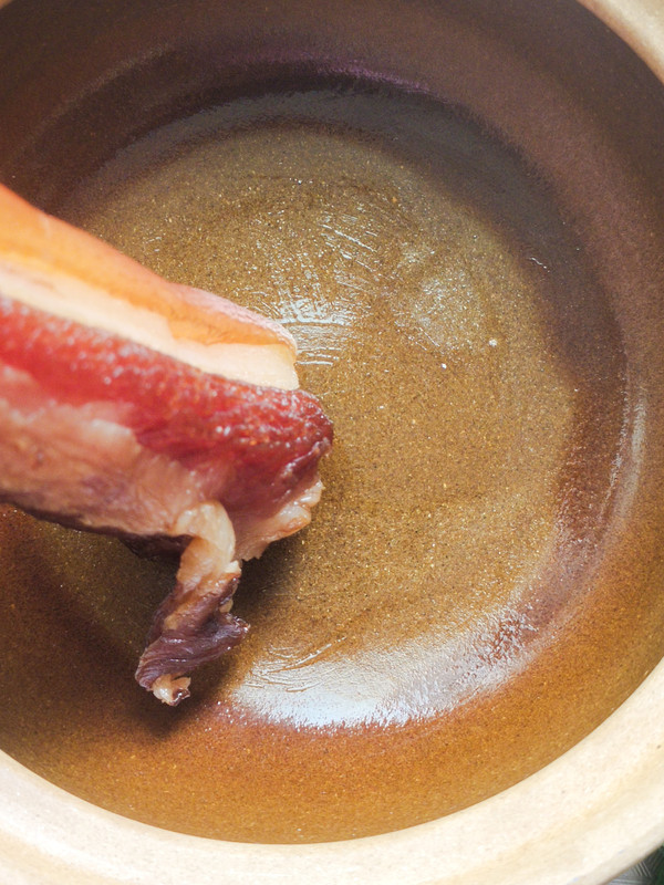 自制腊肉煲仔饭