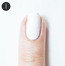 彩绘郁金香美甲