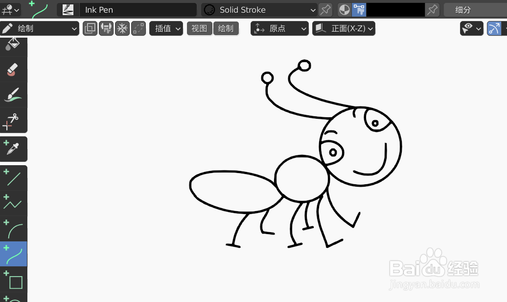 如何使用blender2.9设计开心的蚂蚁简图模型
