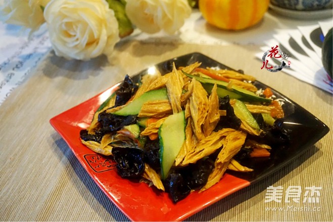 腐竹素小炒的做法