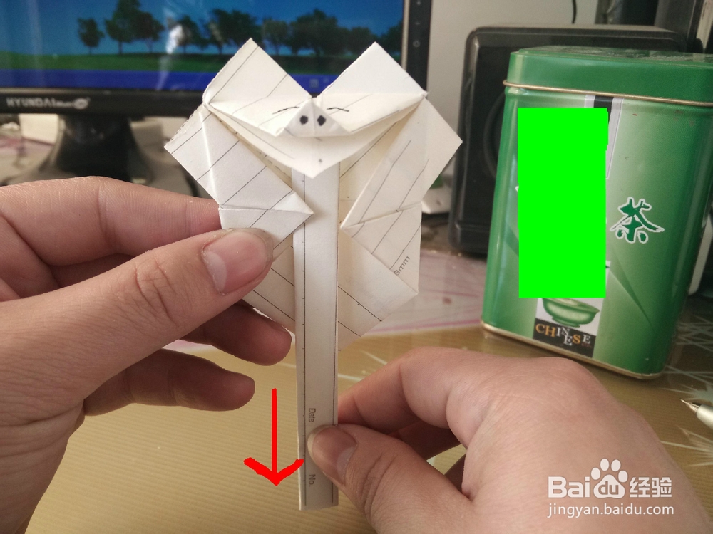 超级好玩的手工折纸:会动的猪八戒折纸