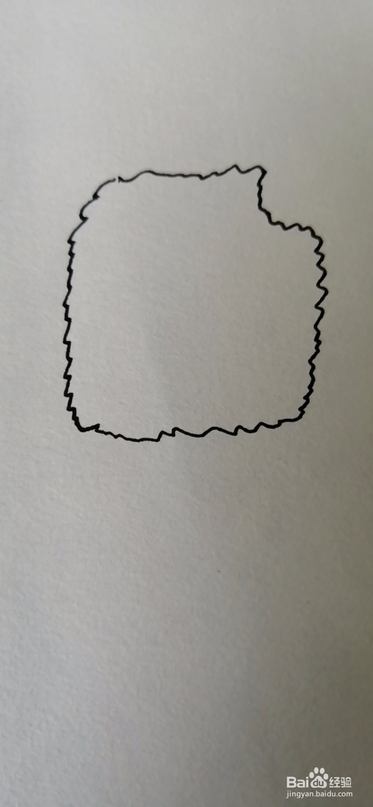 简笔画-可爱卡通海绵宝宝简笔画