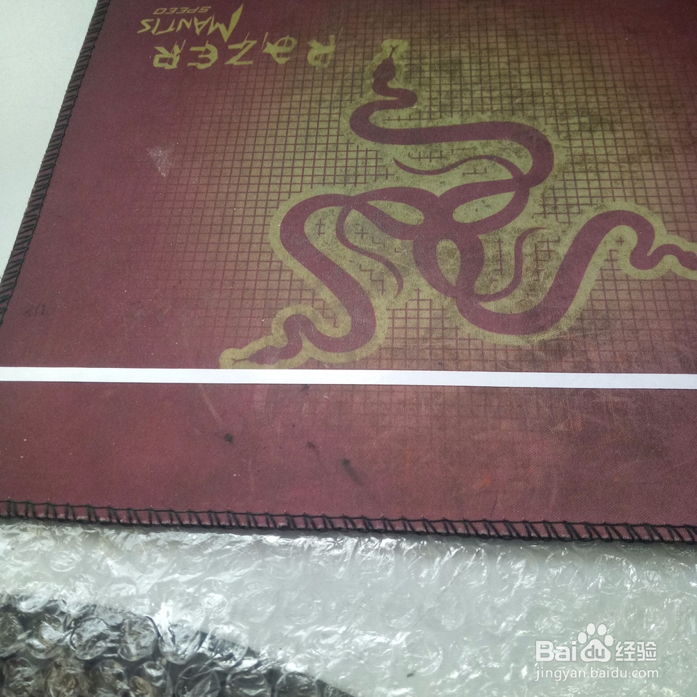 鼠标垫底部的保护层脱落怎么处理