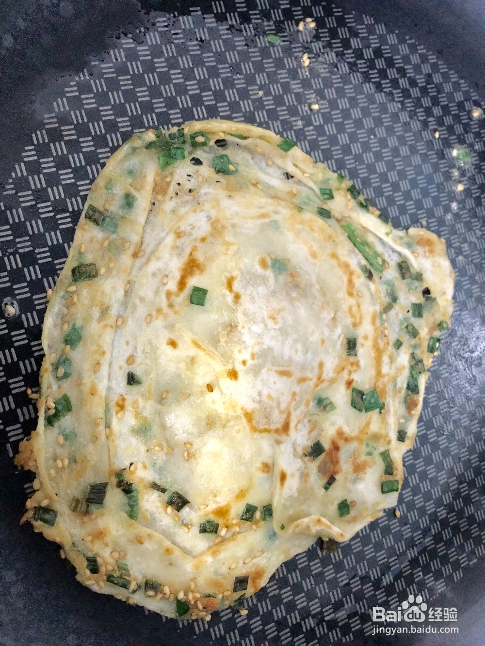 宝宝也爱吃的葱油饼筋粉版