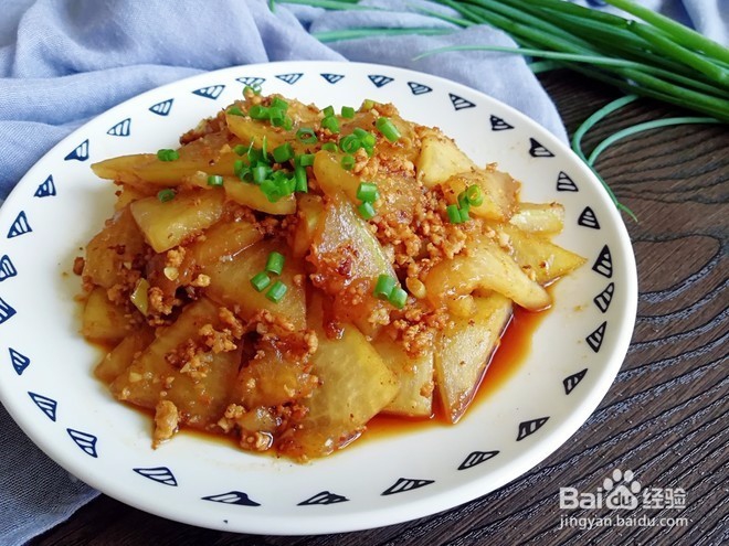 超下饭的肉末炒冬瓜的做法