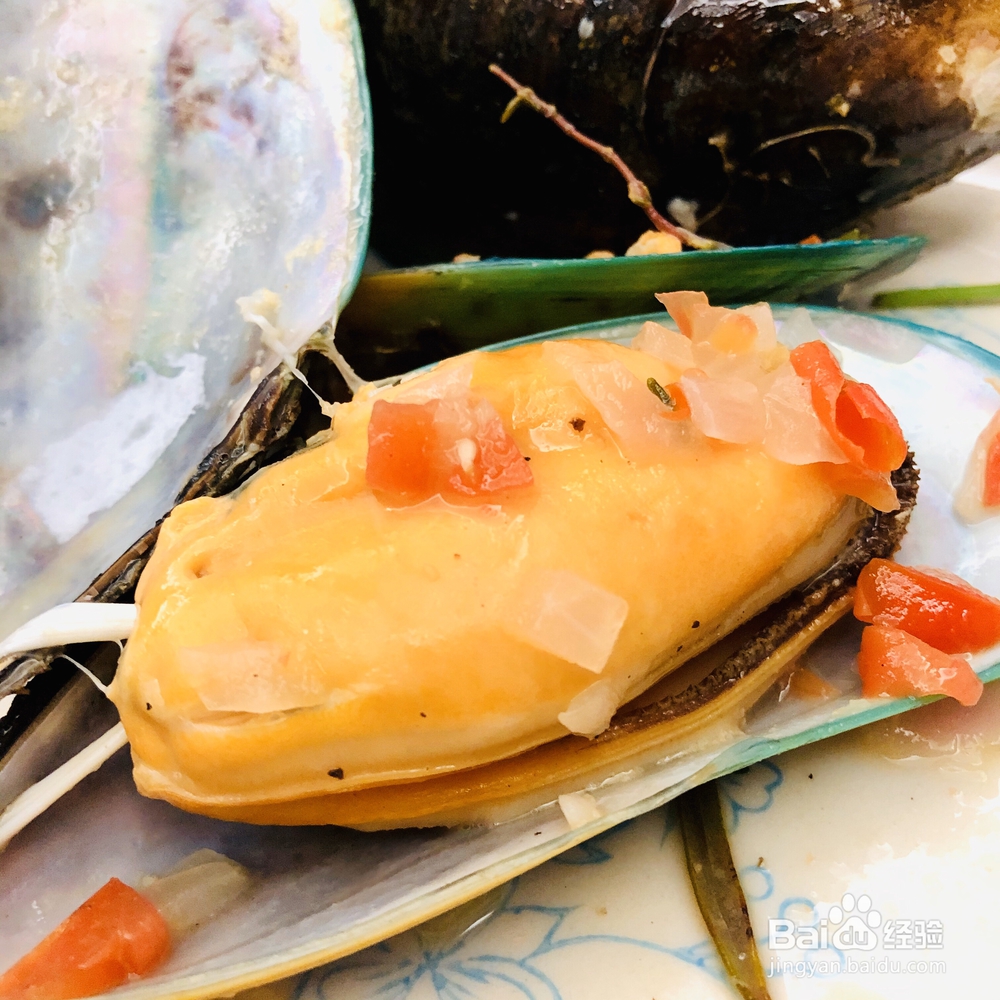 馋哭朋友的白葡萄酒青口意面