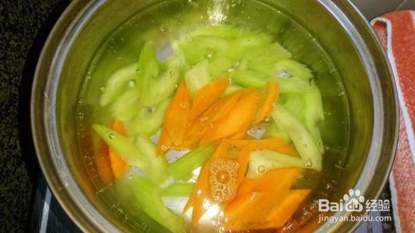 七夕为他（她）下厨房 西芹百合虾仁