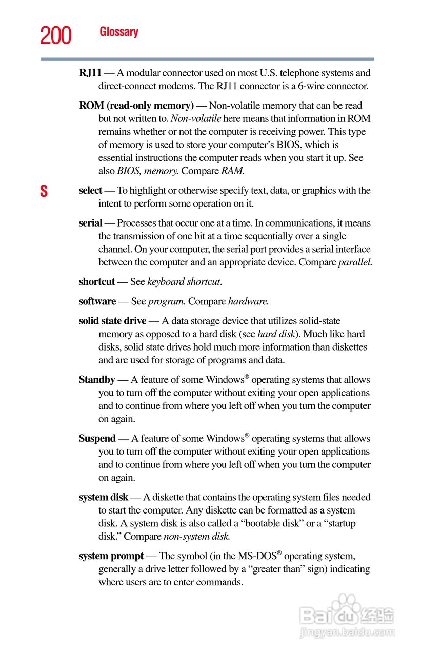 东芝NB200笔记本电脑使用说明书:[20]