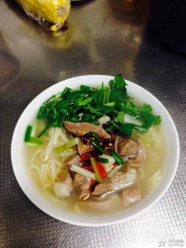 江南特色羊肉面的做法