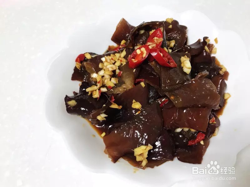 怎样做出家常菜系列之凉拌黑木耳